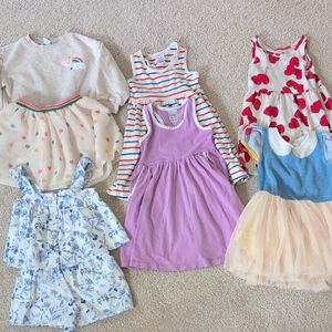 GAP Hanna Anderson Old Navy H&M Summer Dress And Outfit Lot 3t